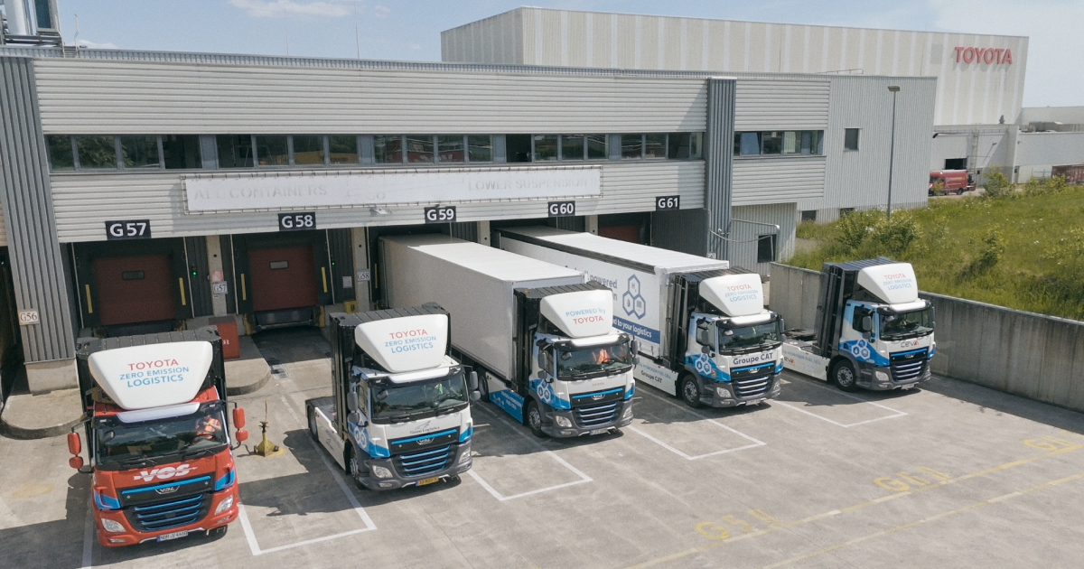Toyota wasserstoffbetriebenen Lkw Toyota wasserstoffbetriebenen Lkw