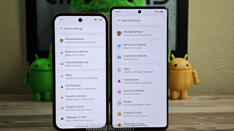 Anpassen der Form von Symbolen im Pixel Launcher Anpassen der Form von Symbolen im Pixel Launcher