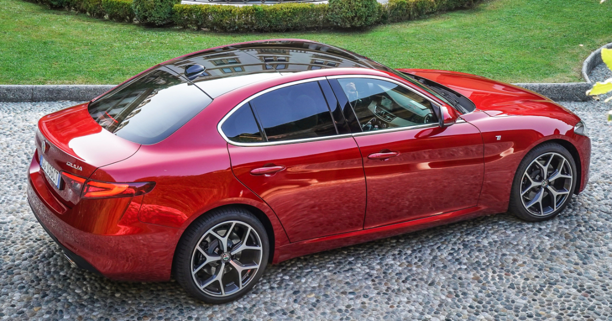 Alfa Romeo Giulia Seitenansicht
