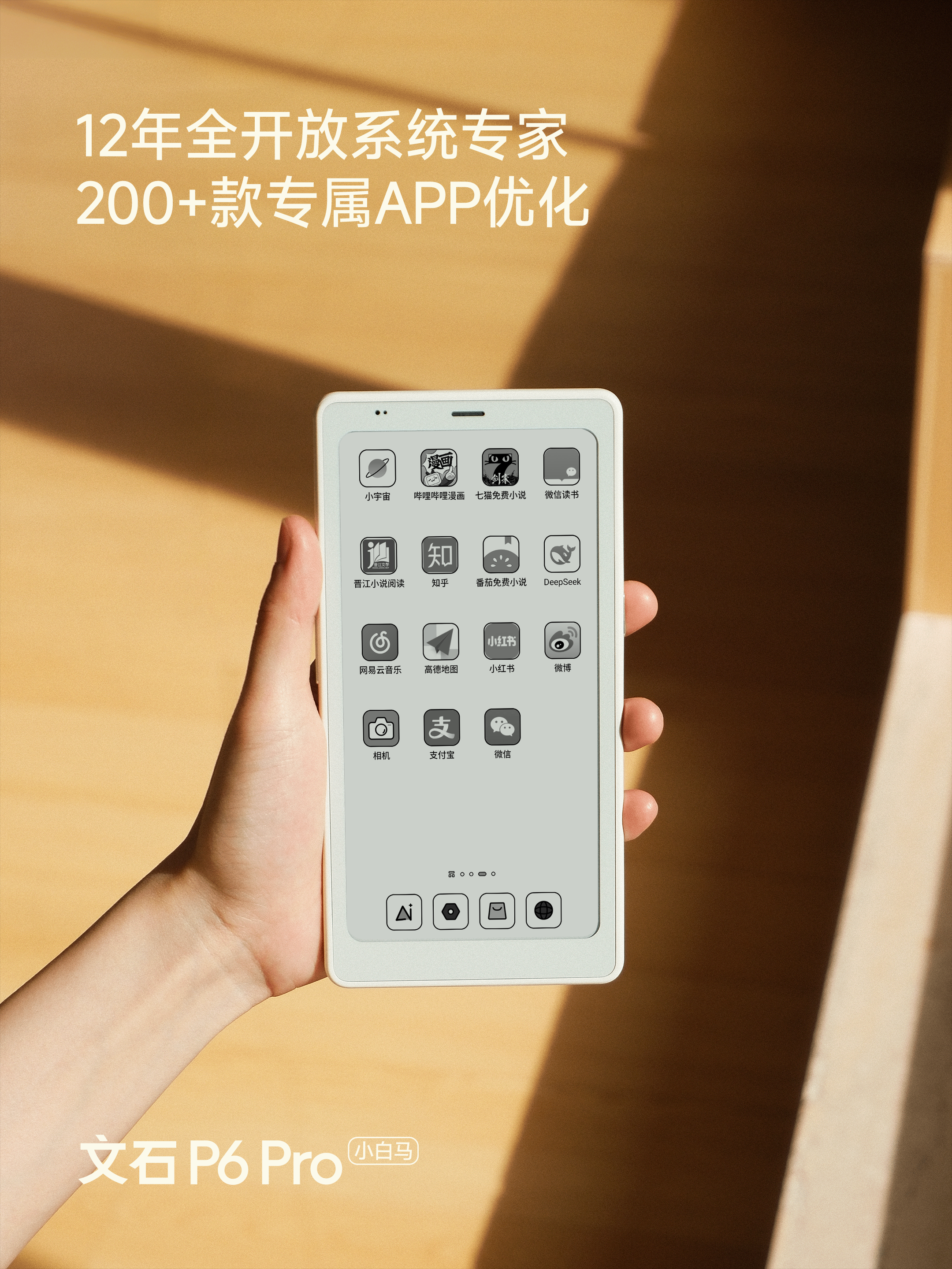 Funktionen des BOOX P6 Pro