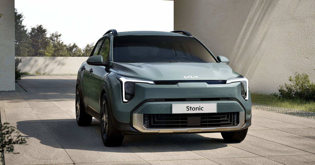 Das aktualisierte Kia Stonic für das Modelljahr 2026 - Vorderansicht Das aktualisierte Kia Stonic für das Modelljahr 2026 - Vorderansicht