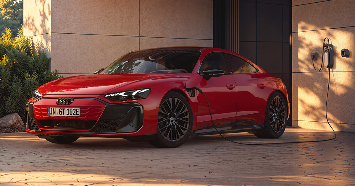 Audi e-tron GT quattro - Außenansicht Audi e-tron GT quattro - Außenansicht