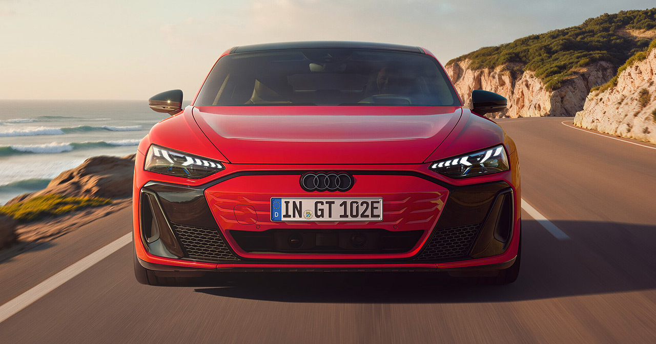Innenraum des Audi e-tron GT quattro Innenraum des Audi e-tron GT quattro