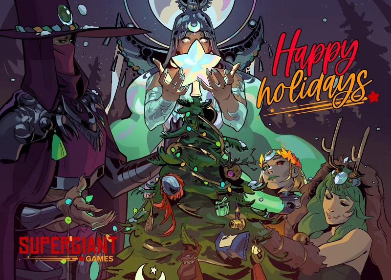 Eine Weihnachtskarte von Supergiant Games Eine Weihnachtskarte von Supergiant Games
