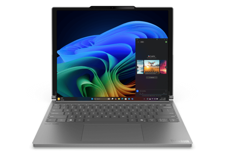 Lenovo ThinkBook Plus Display im aufgeklappten Zustand Lenovo ThinkBook Plus Display im aufgeklappten Zustand