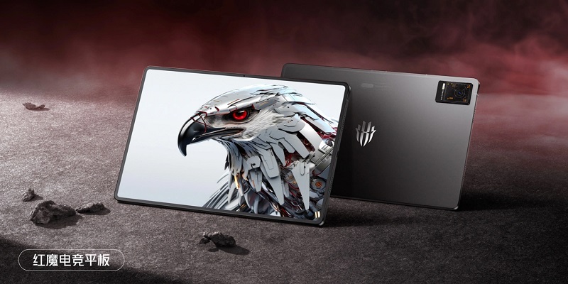 Vorderansicht des Red Magic Gaming Tablet 3 Pro Vorderansicht des Red Magic Gaming Tablet 3 Pro