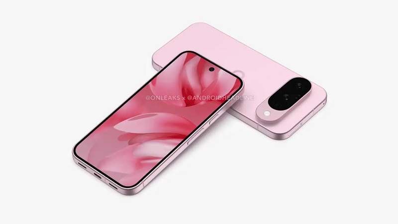 Render des Google Pixel 10 aus verschiedenen Blickwinkeln Render des Google Pixel 10 aus verschiedenen Blickwinkeln