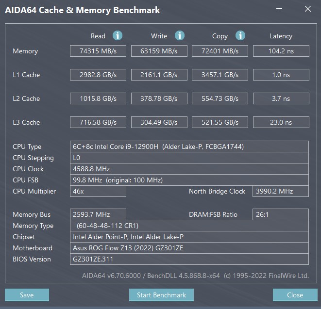 ASUS ROG Flow Z13 (2022) Test: Das leistungsstärkste Gaming-Tablet-88