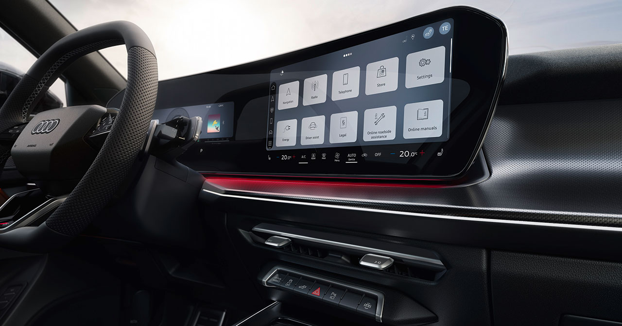 Interieur des Audi Q3 Sportback Interieur des Audi Q3 Sportback