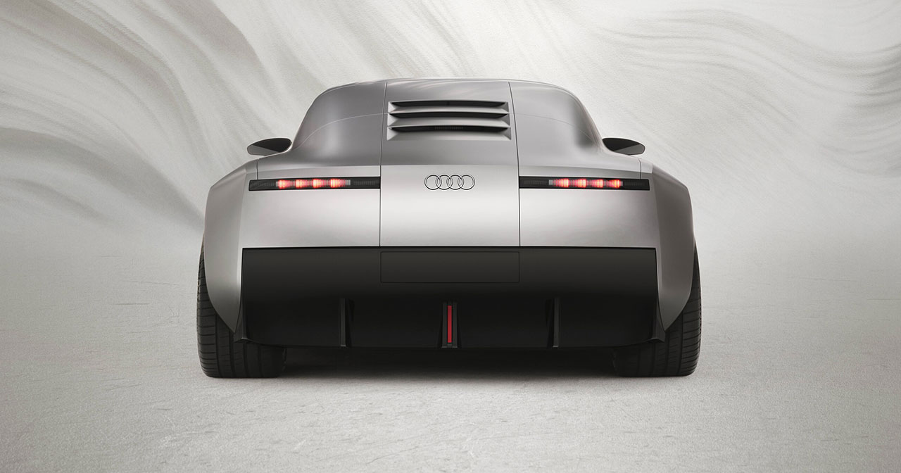 Heck des Audi Concept C Heck des Audi Concept C