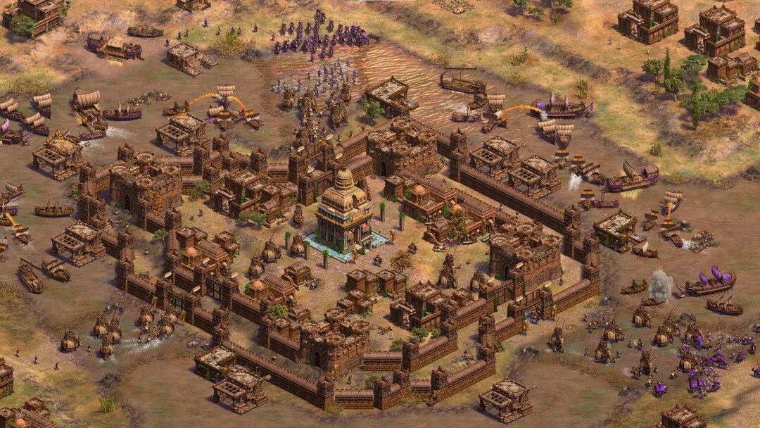 Ein Spiel im Stil eines historischen Mosaiks