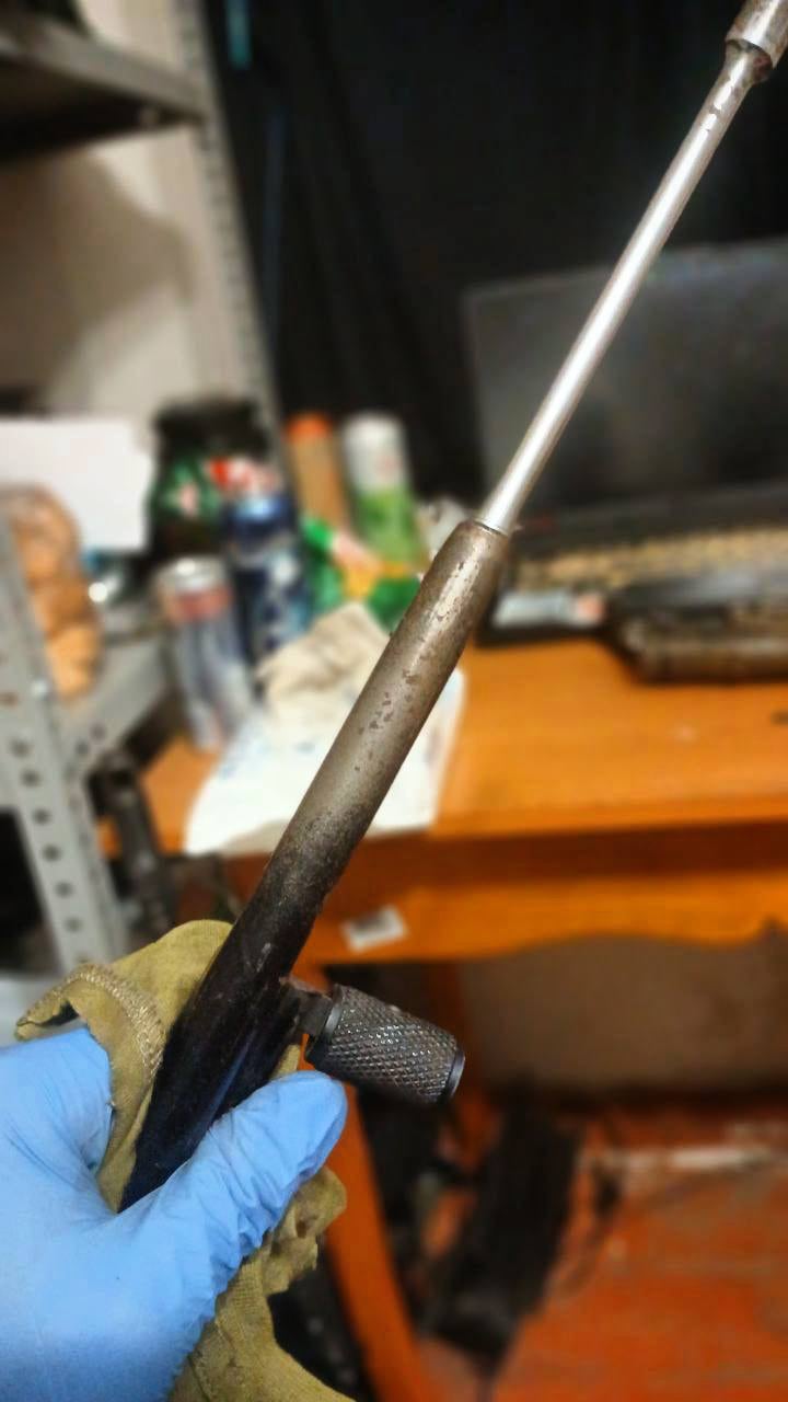 AK-12 nach Benutzung AK-12 nach Benutzung