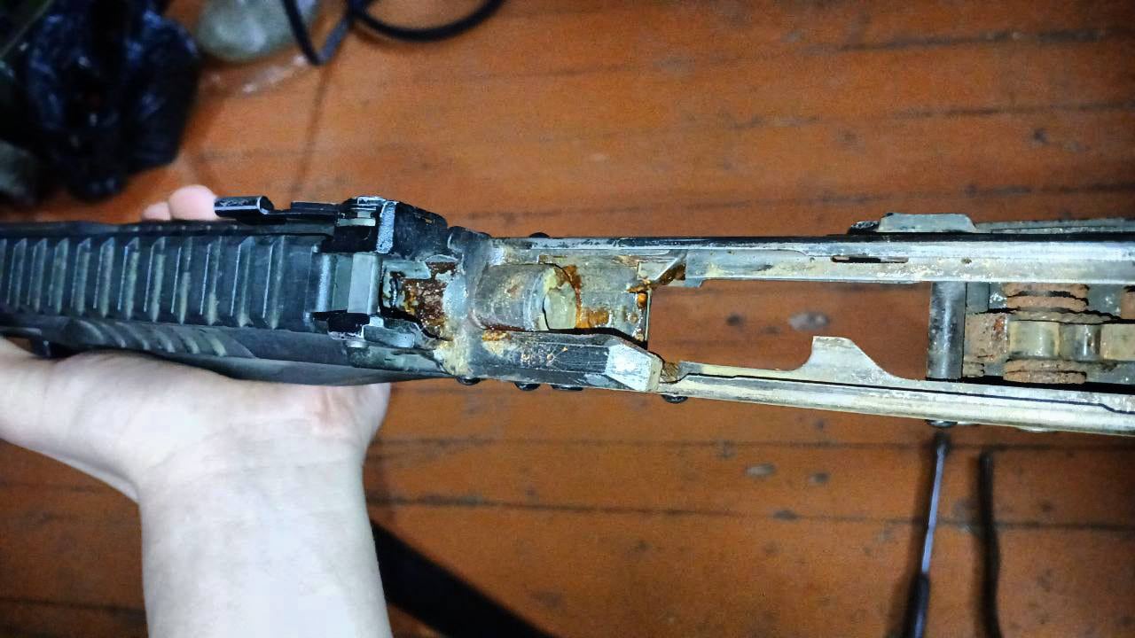 AK-12-Gewehr in Aktion AK-12-Gewehr in Aktion
