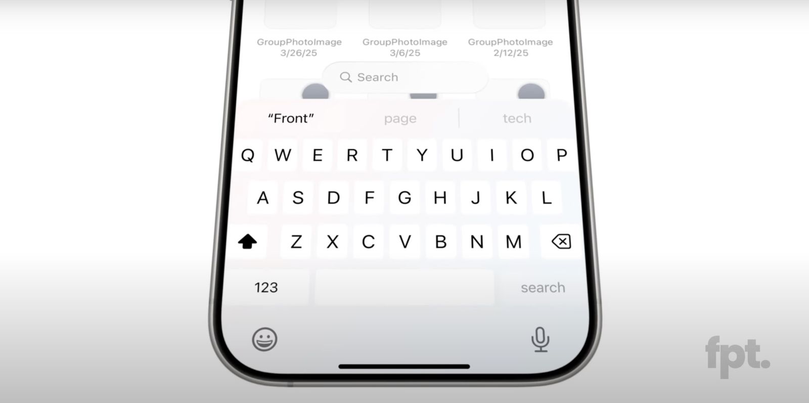 iOS 19 Tastatur iOS 19 Tastatur