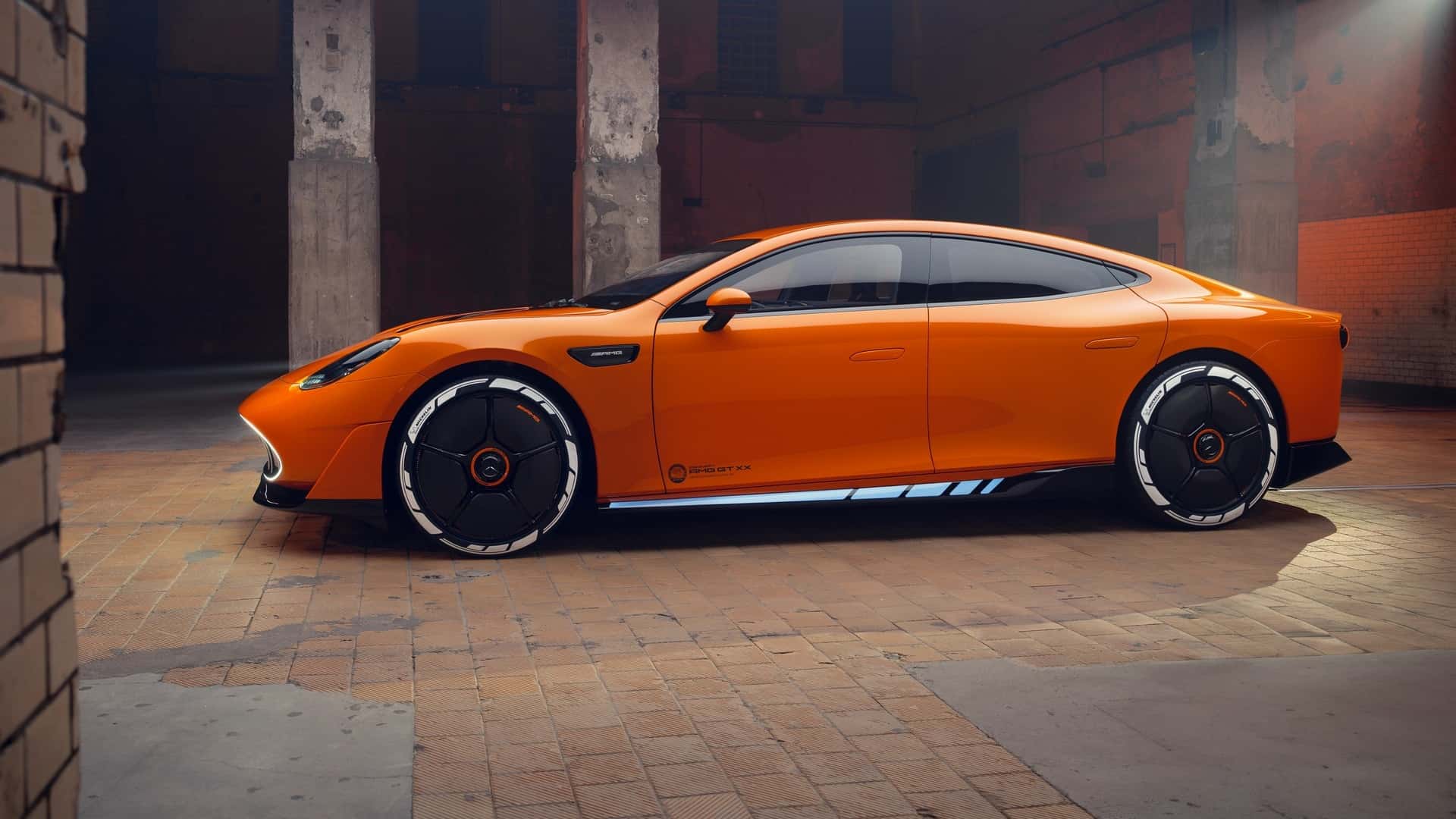 Mercedes-AMG GT XX Konzept Frontansicht Mercedes-AMG GT XX Konzept Frontansicht