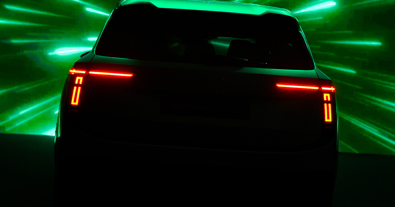 Skoda Space Seitenprofil Teaserbild Skoda Space Seitenprofil Teaserbild