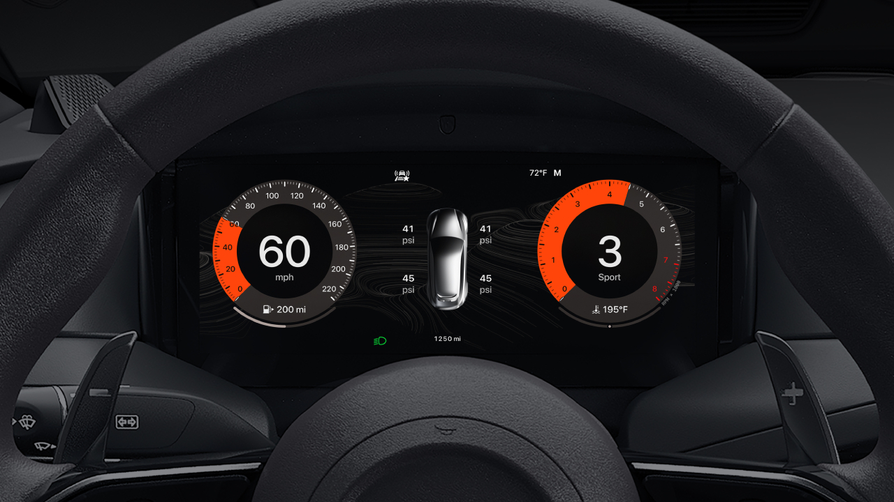CarPlay Ultra Themen für das Armaturenbrett CarPlay Ultra Themen für das Armaturenbrett