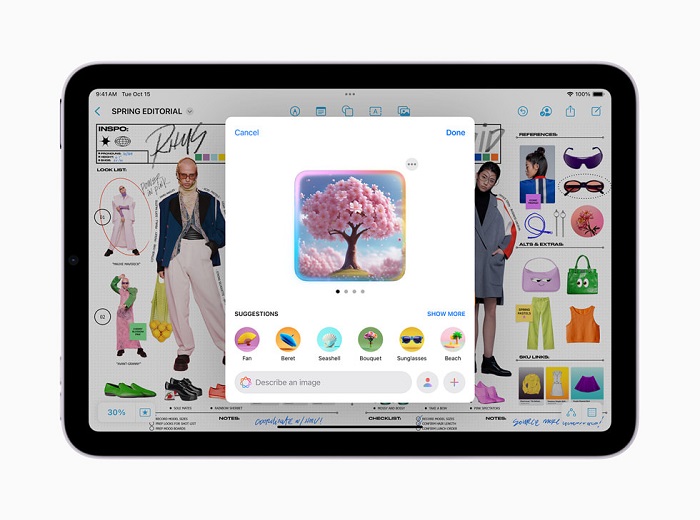 Apple stellt neues iPad Mini Tablet mit A17 Pro Chip, schnellem Prozessor und verbesserter Apple Inteligence Funktionalität vor-2 Apple stellt neues iPad Mini Tablet mit A17 Pro Chip, schnellem Prozessor und verbesserter Apple Inteligence Funktionalität vor-2