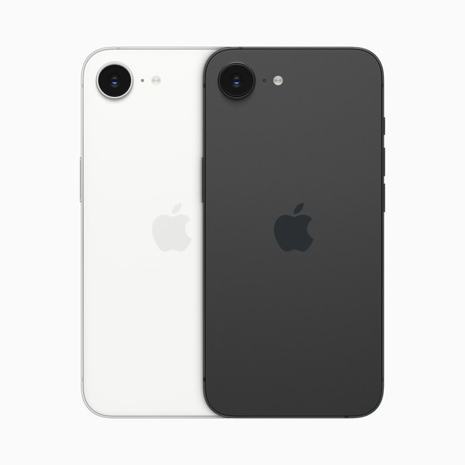 iPhone 16e Farben auf der Rückseite