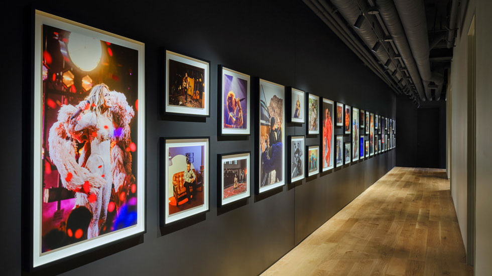 Das Innere des Apple Music Studios Das Innere des Apple Music Studios