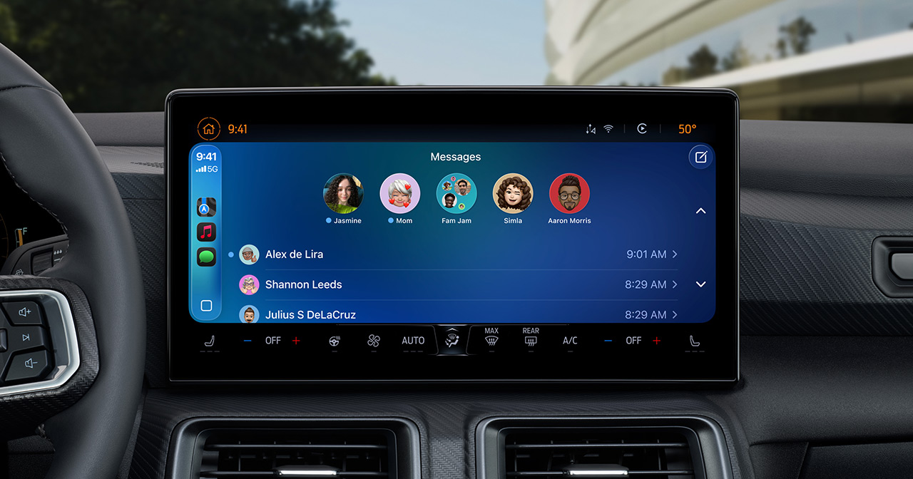 Gesperrte Konversationen in CarPlay Gesperrte Konversationen in CarPlay