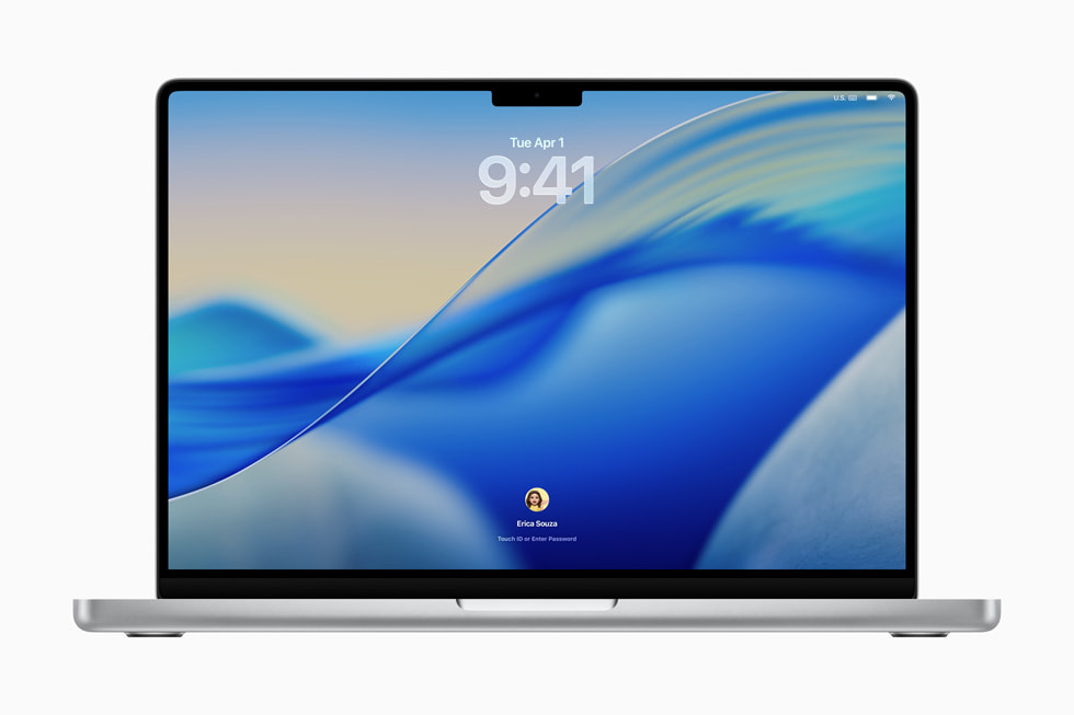 macOS Tahoe 26 - Sperrbildschirm