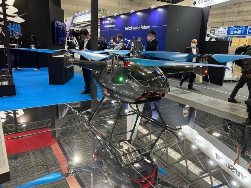 Arase Aizawa Aerospace stellt riesige AZ1000-Drohne vor, die von einem Suzuki FSX-R1000-Motorrad angetrieben wird Arase Aizawa Aerospace stellt riesige AZ1000-Drohne vor, die von einem Suzuki FSX-R1000-Motorrad angetrieben wird