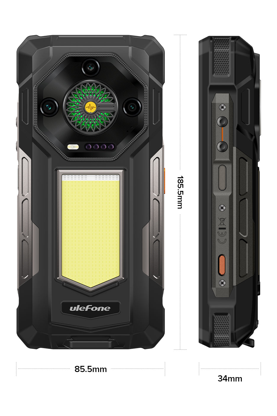 Das zweite Foto der Eigenschaften des Ulefone Armour 33