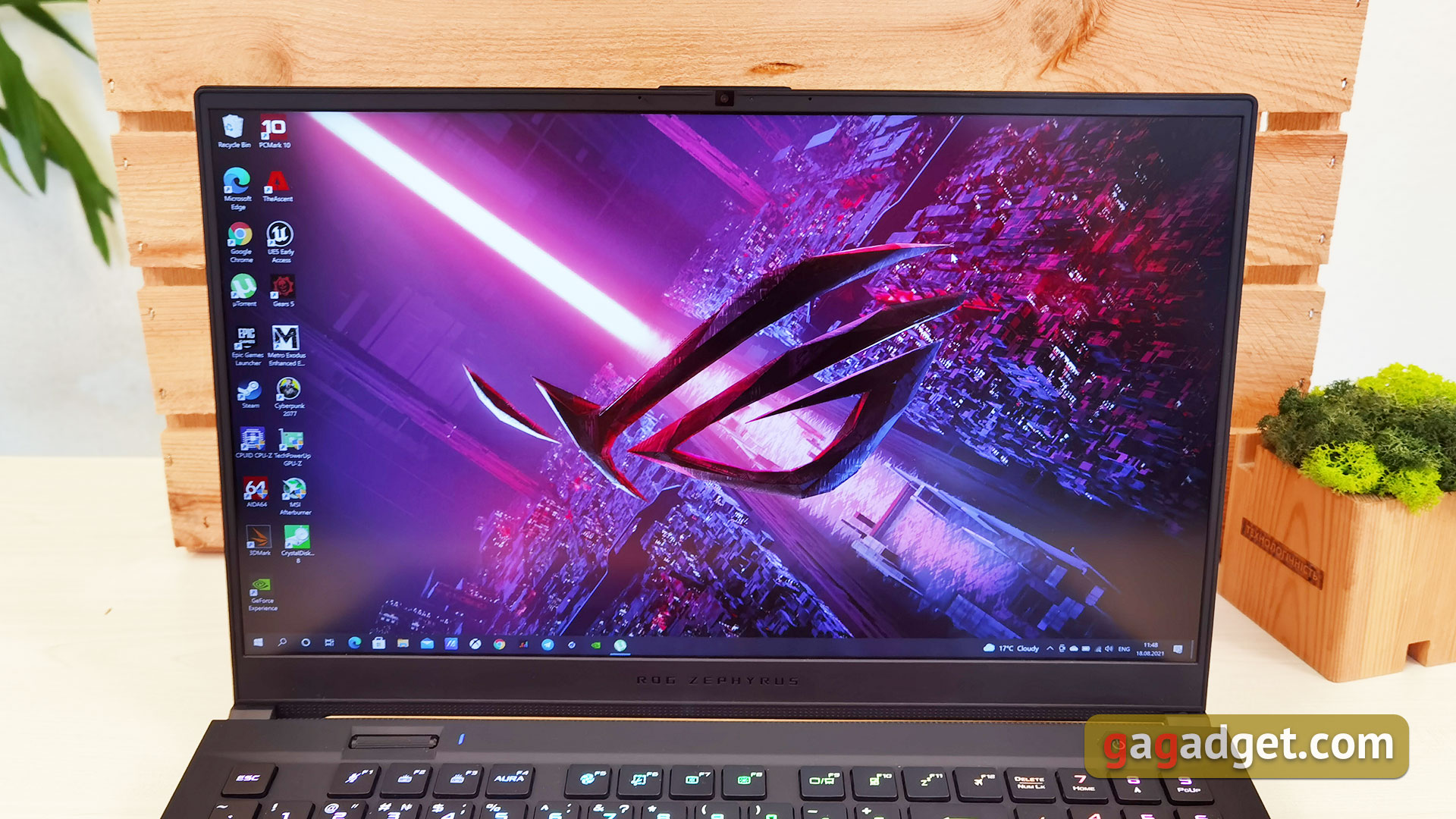 ASUS ROG Zephyrus S17 GX703 im Test: ein All-in-One-Gaming-Laptop-18 ASUS ROG Zephyrus S17 GX703 im Test: ein All-in-One-Gaming-Laptop-18