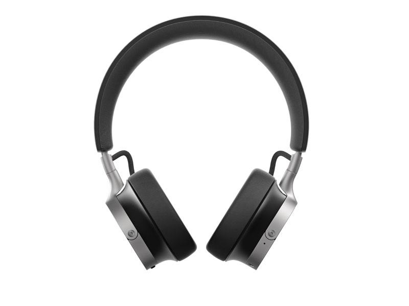 Vorderansicht der Beyerdynamic Aventho 100 schwarzen Kopfhörer Vorderansicht der Beyerdynamic Aventho 100 schwarzen Kopfhörer