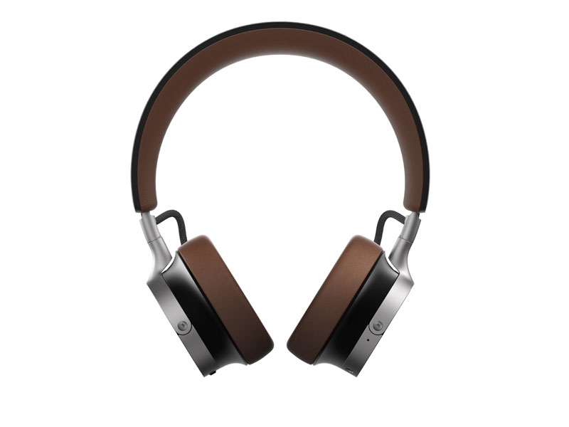 Vorderansicht der Beyerdynamic Aventho 100 braunen Kopfhörer Vorderansicht der Beyerdynamic Aventho 100 braunen Kopfhörer