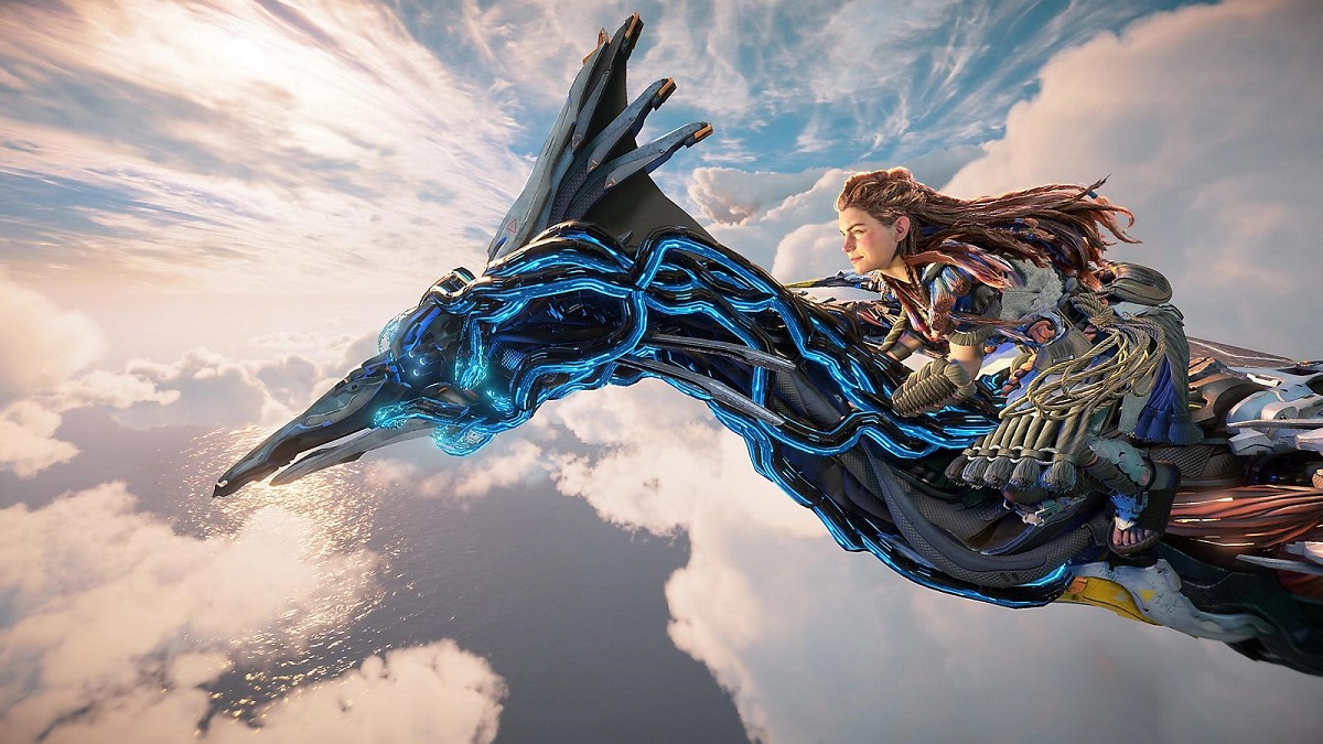 Nicht nur fliegen, sondern auch schwimmen: Die Entwickler des Add-Ons Burning Shores für Horizon Forbidden West haben ein neues Fahrzeug vorgestellt - den Waterwing Nicht nur fliegen, sondern auch schwimmen: Die Entwickler des Add-Ons Burning Shores für Horizon Forbidden West haben ein neues Fahrzeug vorgestellt - den Waterwing