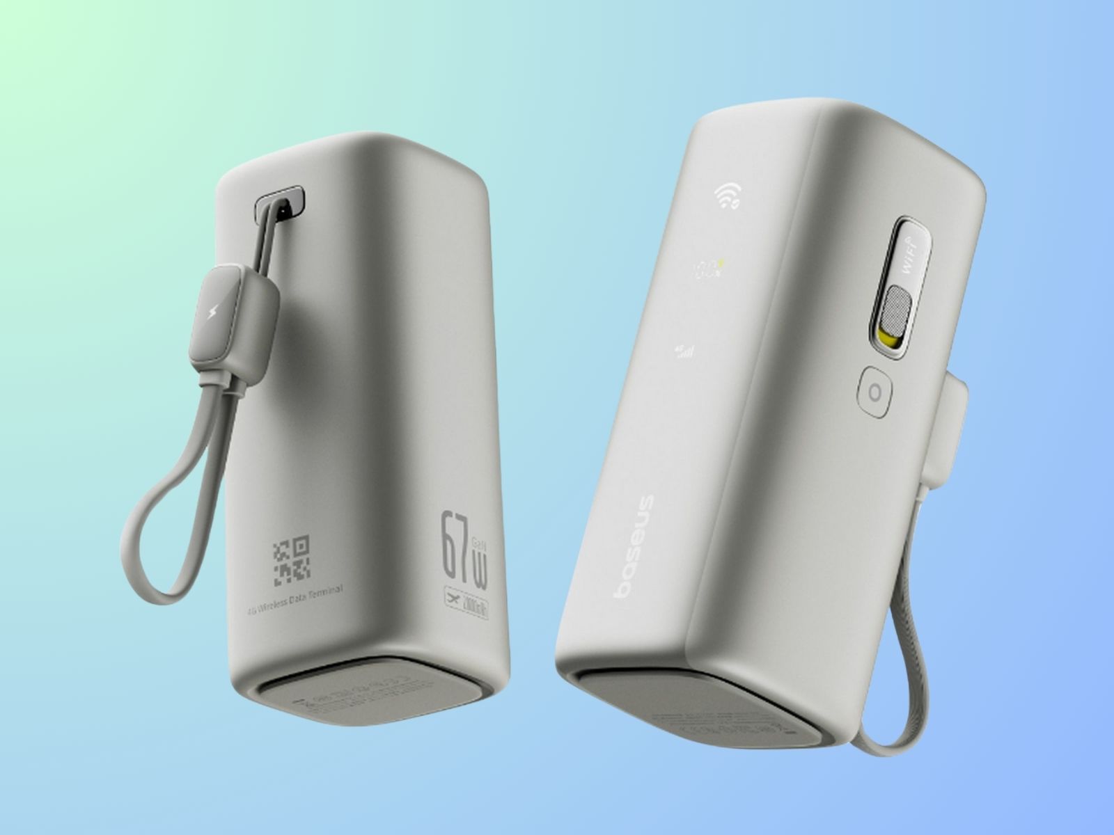 Baseus EnerGeek MiFi Baseus EnerGeek MiFi - ein tragbares Gadget zum Aufladen und für mobiles Internet