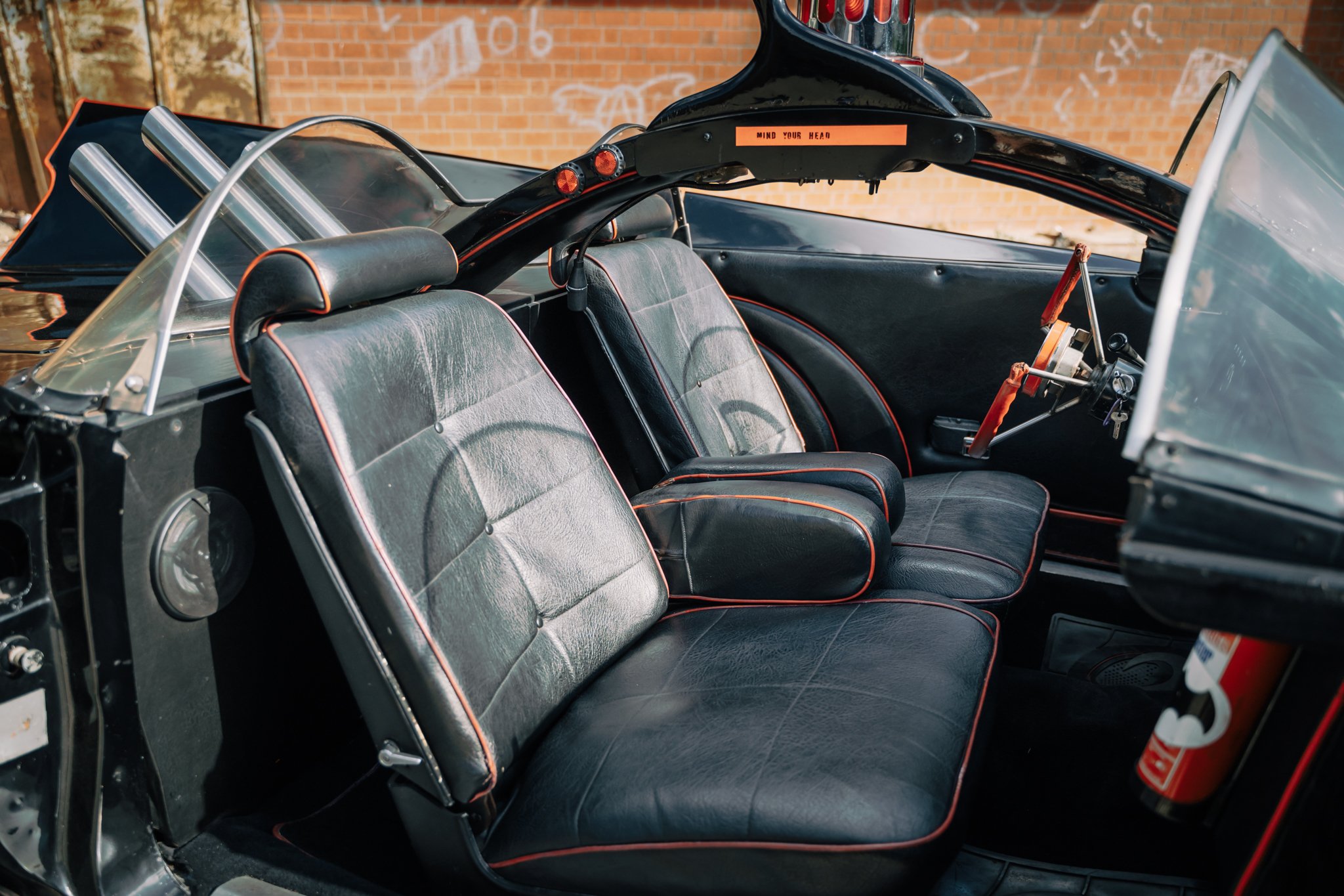 Das Äußere der Batmobile-Replik