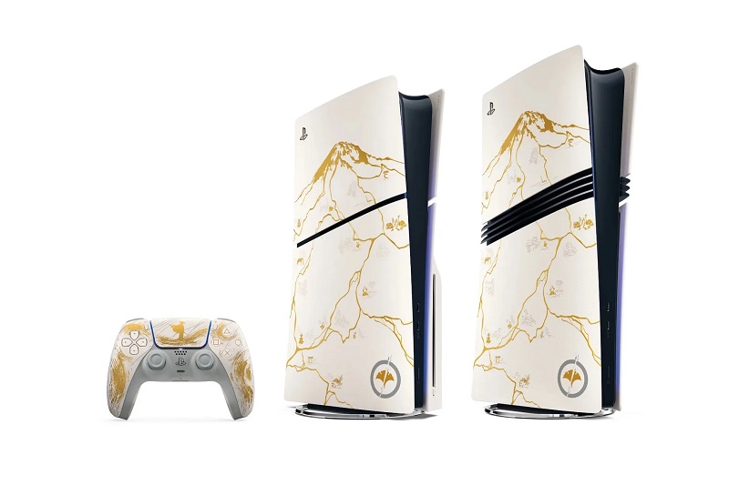 PlayStation 5 Gold Limited Edition im Kintsugi-Stil PlayStation 5 Gold Limited Edition im Kintsugi-Stil