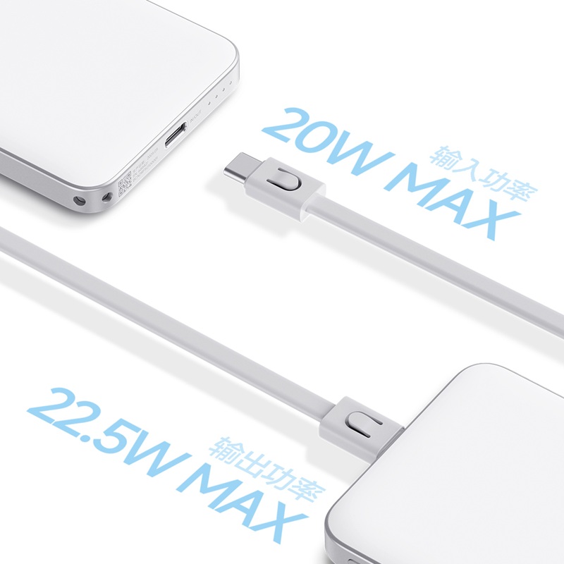 Xiaomi Powerbank mit USB-C Kabel