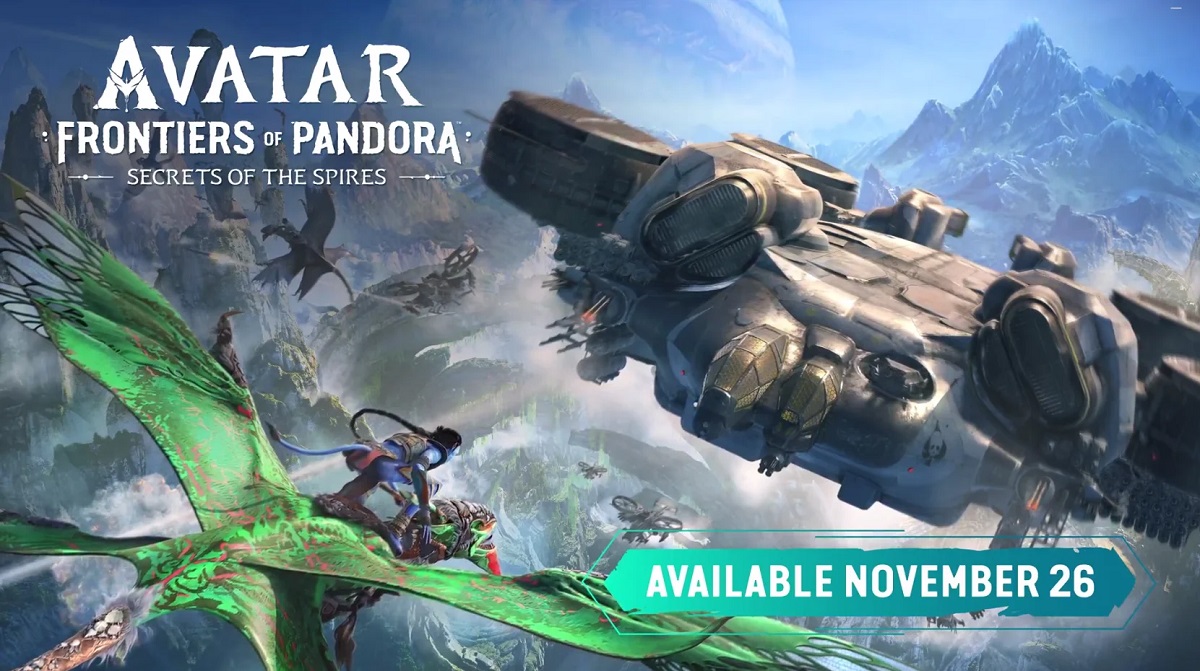 Der zweite Secret of The Spires DLC für Avatar: Frontiers of Pandora wird am 26. November veröffentlicht Der zweite Secret of The Spires DLC für Avatar: Frontiers of Pandora wird am 26. November veröffentlicht