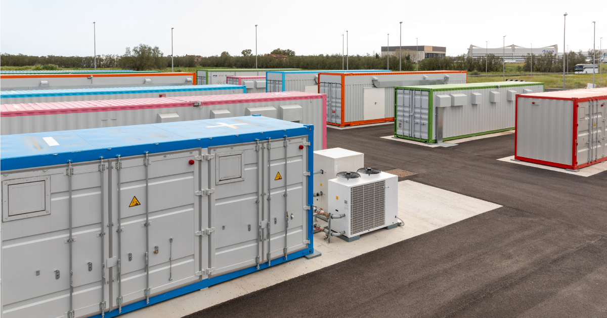 Energiespeichersystem am Flughafen Fiumicino Energiespeichersystem am Flughafen Fiumicino