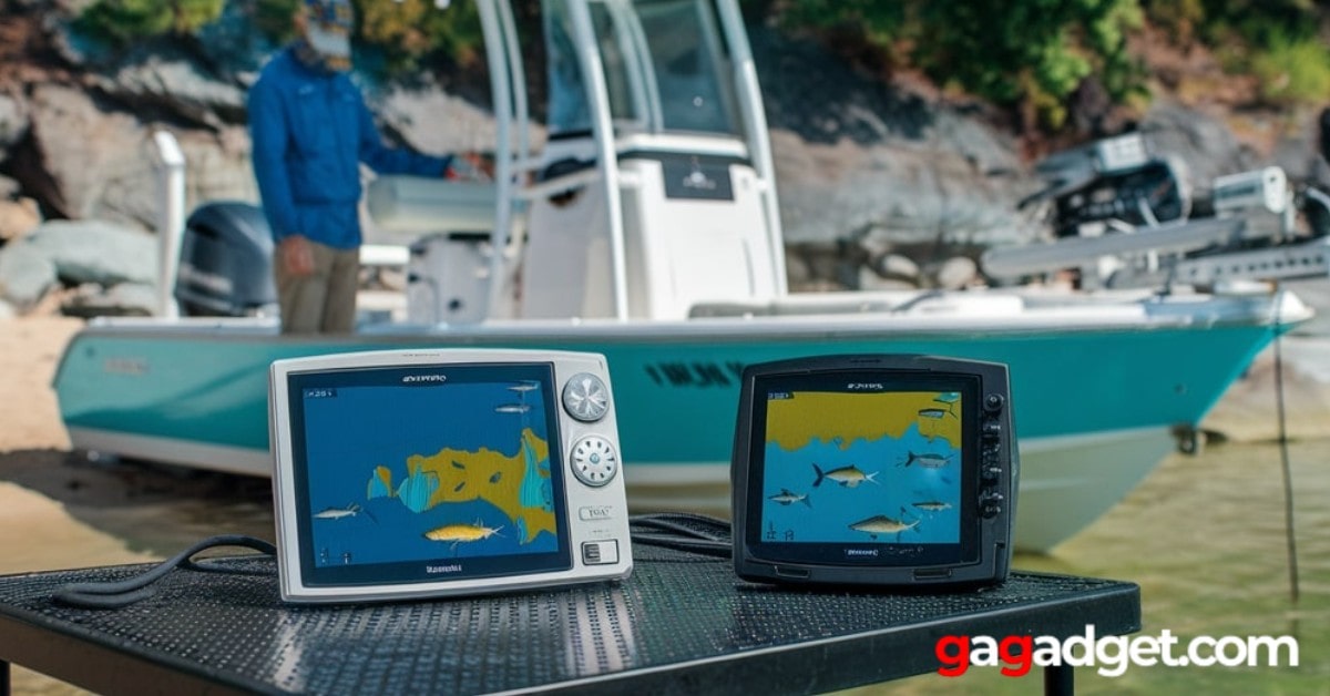 Drahtloser Fischfinder mit GPS Drahtloser Fischfinder mit GPS
