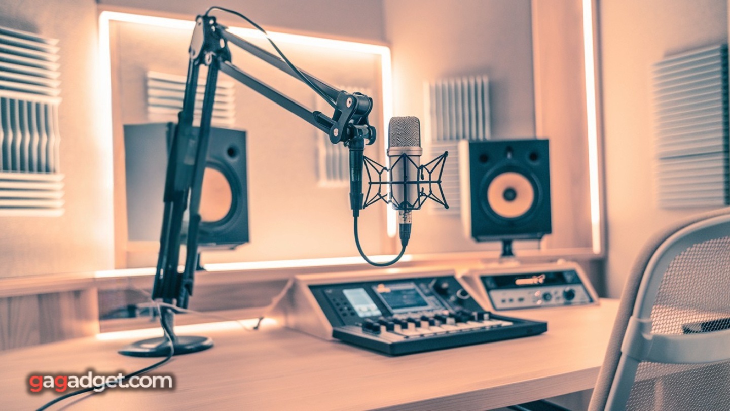 Technik für die Erstellung von Podcast-Studios in 2025