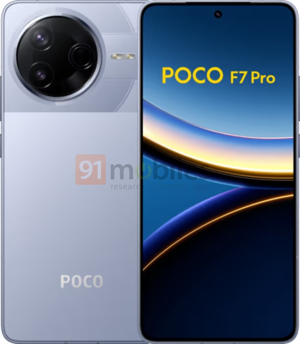 Poco F7 Pro in schwarzer Farbe Poco F7 Pro in schwarzer Farbe