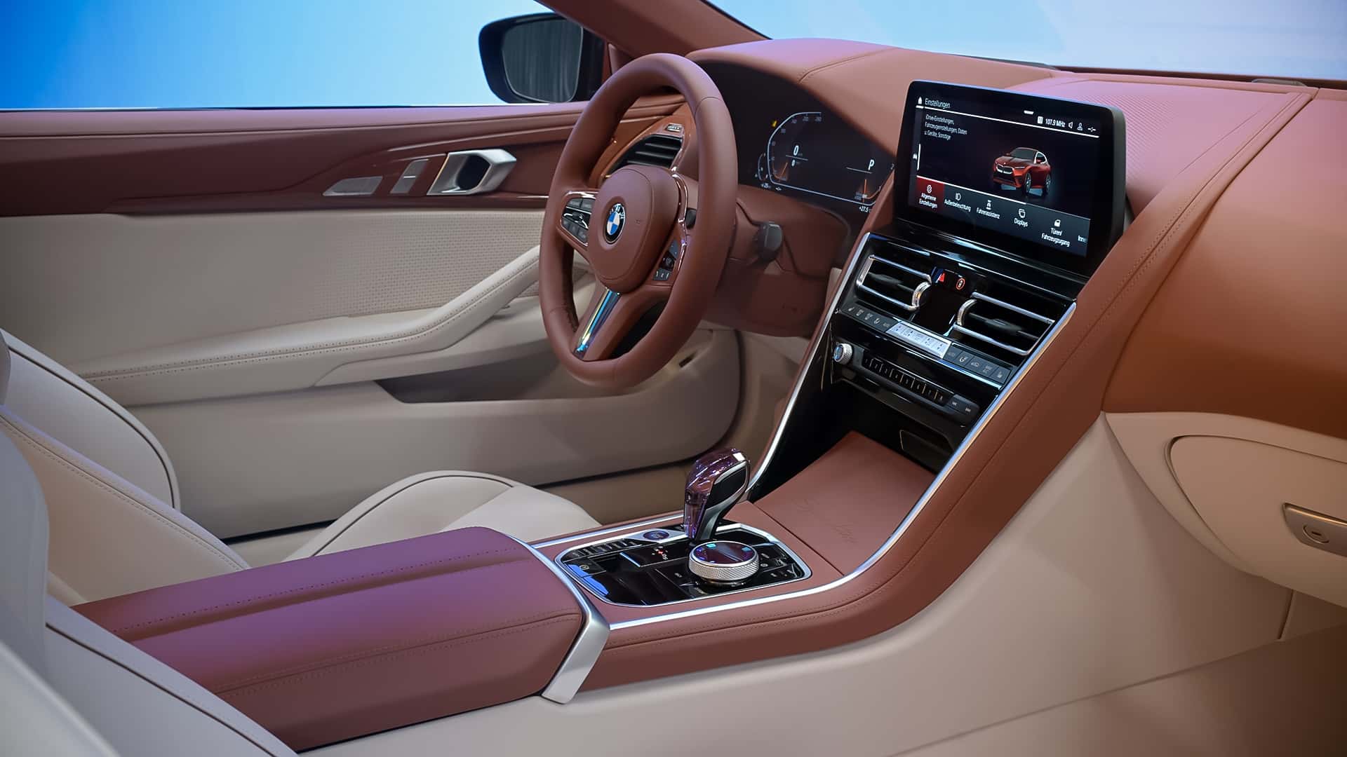 BMW Speedtop interior with light features BMW Speedtop interior with light features