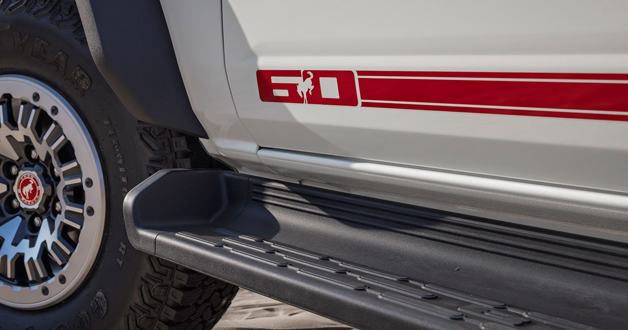 Ford Bronco 60th Anniversary Edition - Rücksitz