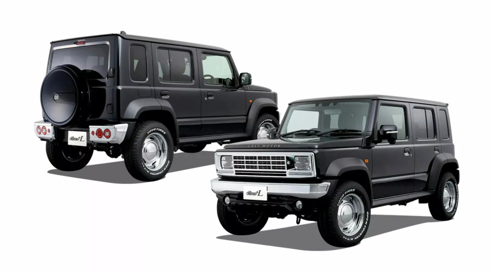 Beas+ L Karosseriestil für Suzuki Jimny Frontansicht