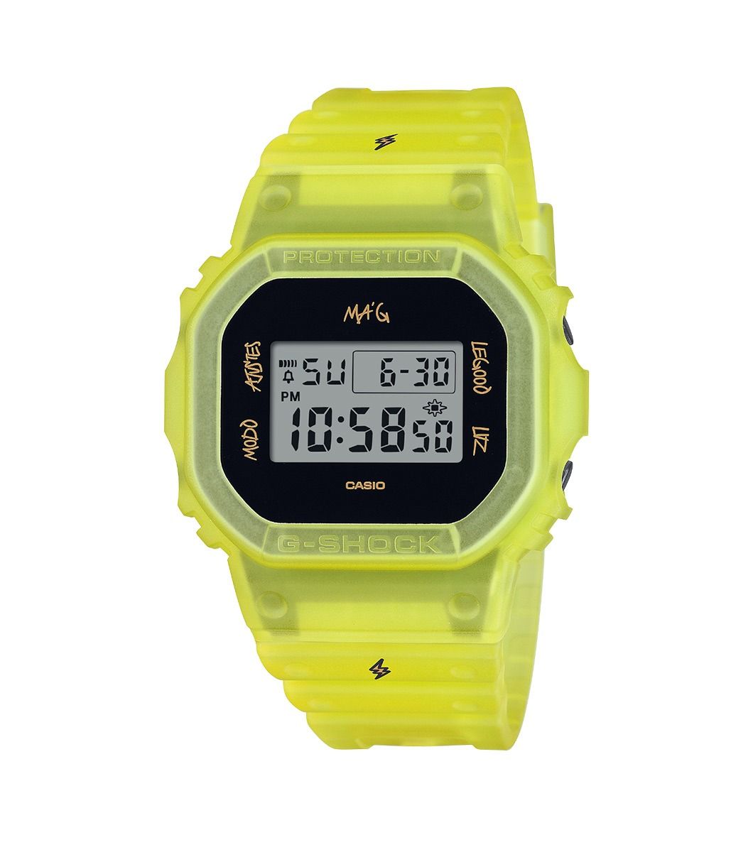 G-Shock DWE-5600JB-1A9ER in gelb G-Shock DWE-5600JB-1A9ER in gelb