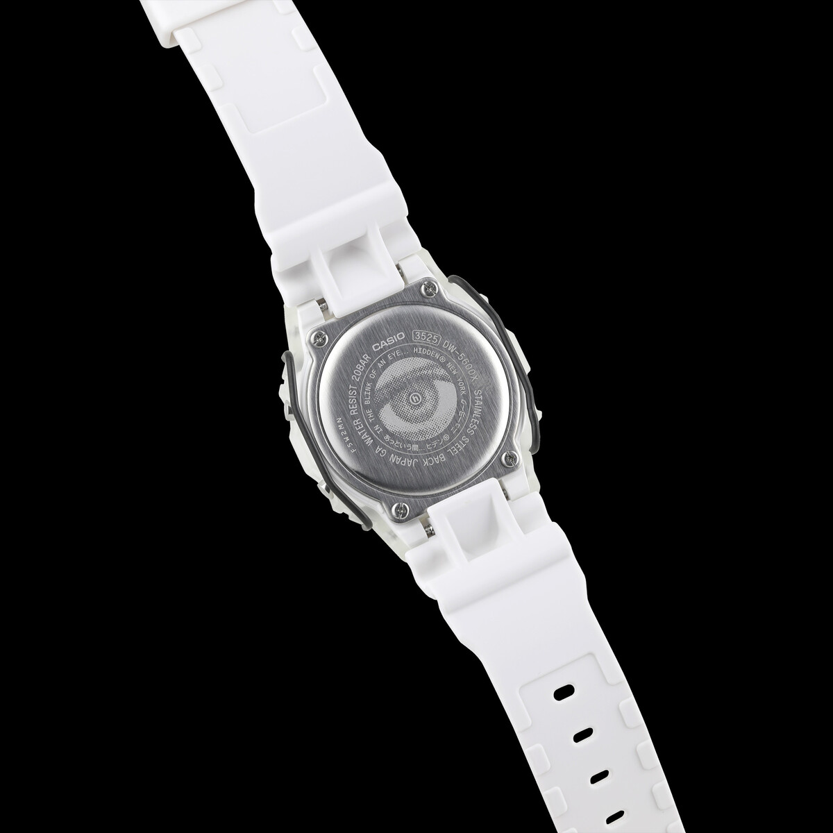 Die Rückseite der G-Shock-Uhr