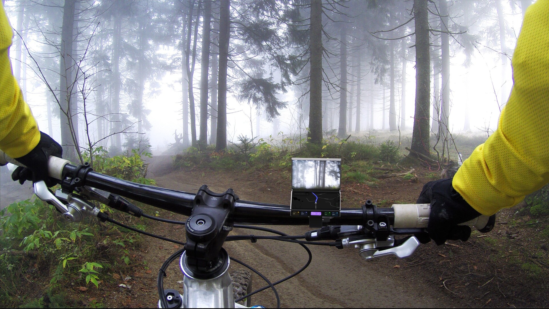 Faltbares Smartphone für den Radsport Faltbares Smartphone für den Radsport