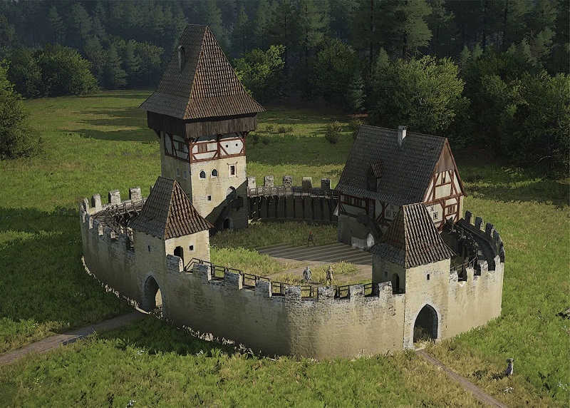Das Schloss der Manor Lords Das Schloss der Manor Lords