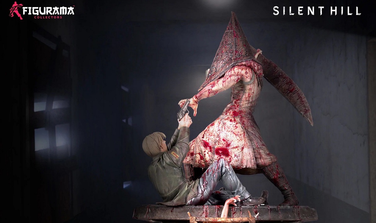 Silent Hill 2-Fans: Nur 600 glückliche Fans können ein riesiges Sammlerstück mit dem Protagonisten des Spiels und dem Pyramidenkopf besitzen Silent Hill 2-Fans: Nur 600 glückliche Fans können ein riesiges Sammlerstück mit dem Protagonisten des Spiels und dem Pyramidenkopf besitzen