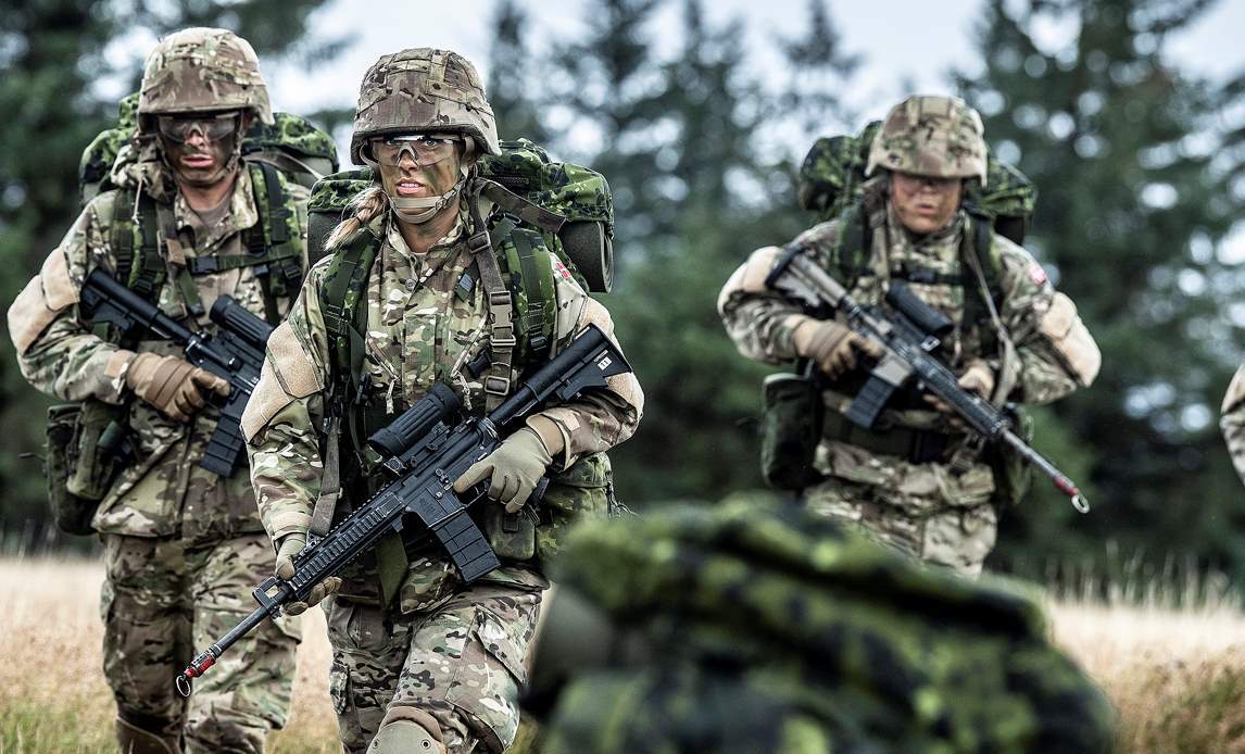 Soldaten der Königlichen Dänischen Armee Soldaten der Königlichen Dänischen Armee
